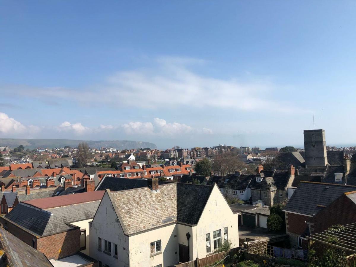 Wight View, Flat 2 Rosslyn House Apartment Swanage Exterior foto