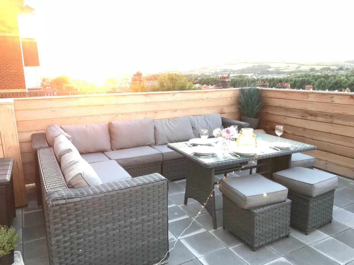 Wight View, Flat 2 Rosslyn House Apartment Swanage Exterior foto