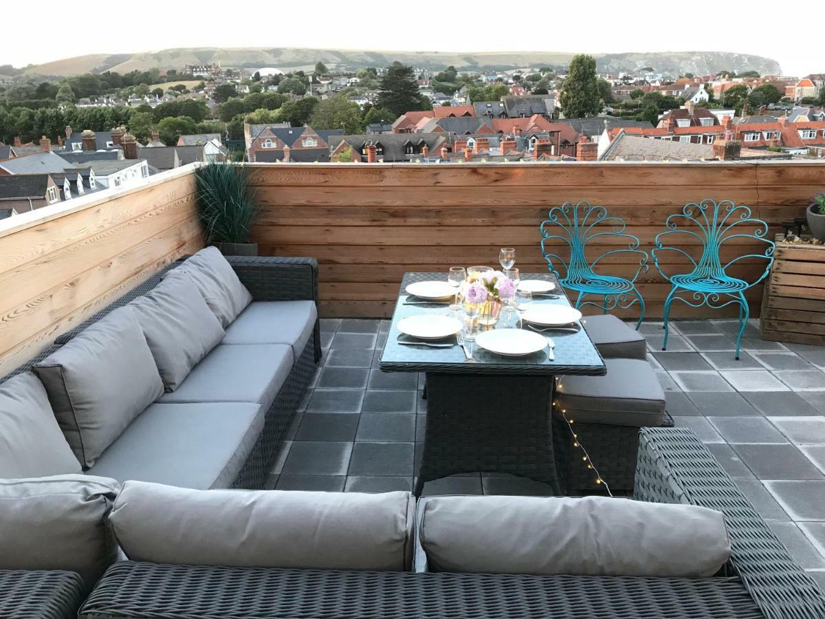 Wight View, Flat 2 Rosslyn House Apartment Swanage Exterior foto