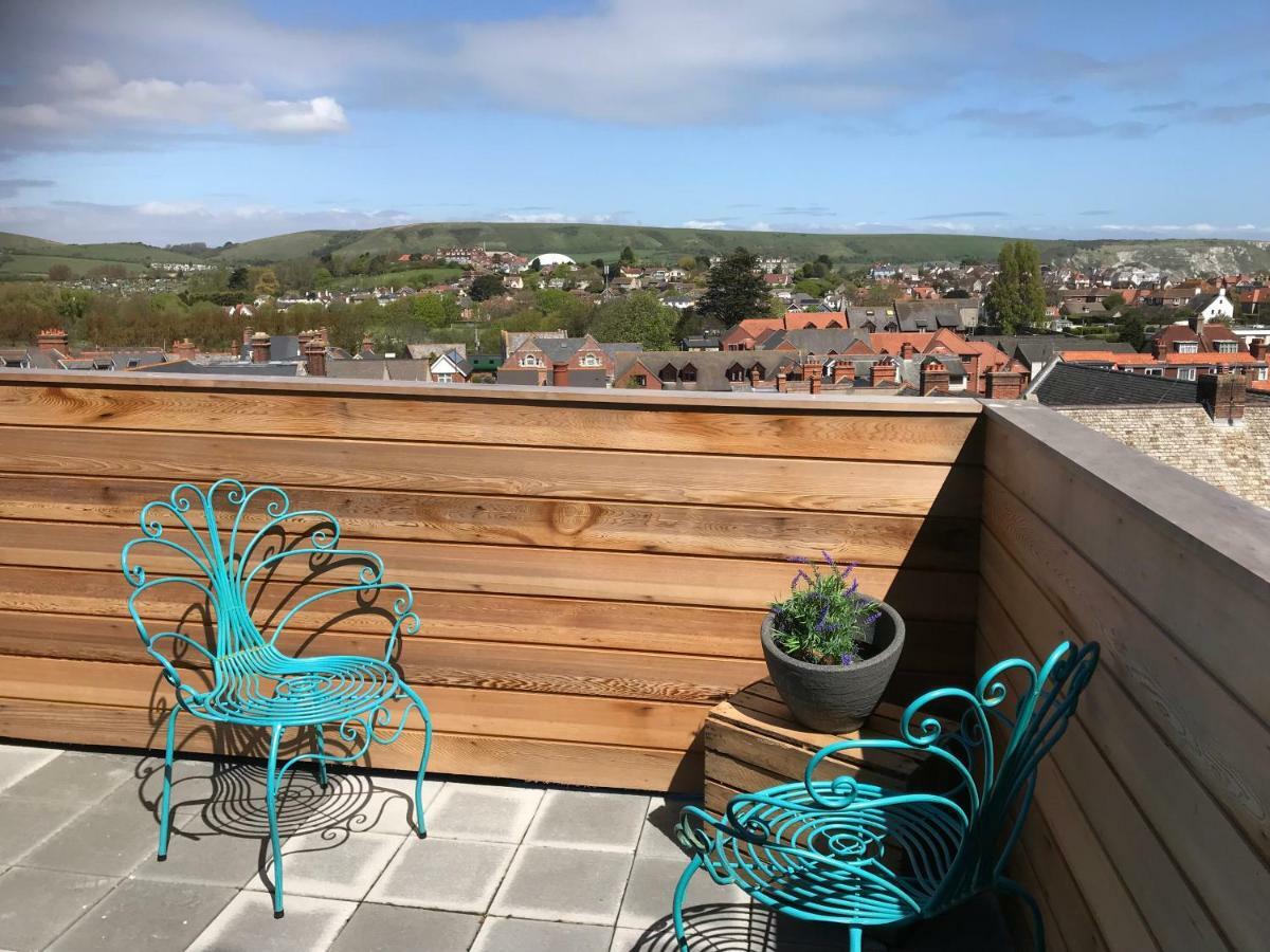 Wight View, Flat 2 Rosslyn House Apartment Swanage Exterior foto